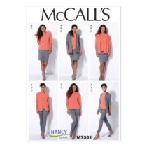 McCall's Patterns 7331 A5,Misses Jacket,Top,Skirt and Pants,Sizes 6-14, Multicolor, (6-8-10-12-14)