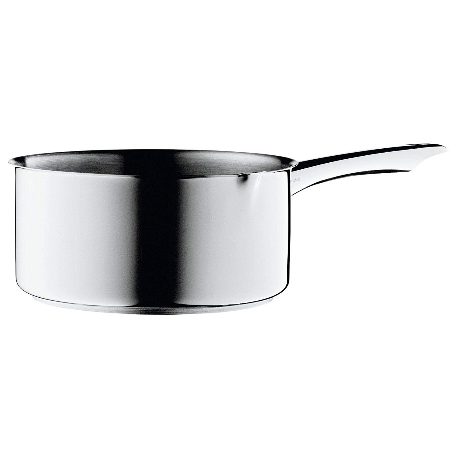 WMF 797229991 sauce pan Ø 16 cm approx. 1,5l pouring rim Cromargan stainless steel brushed suitable for all