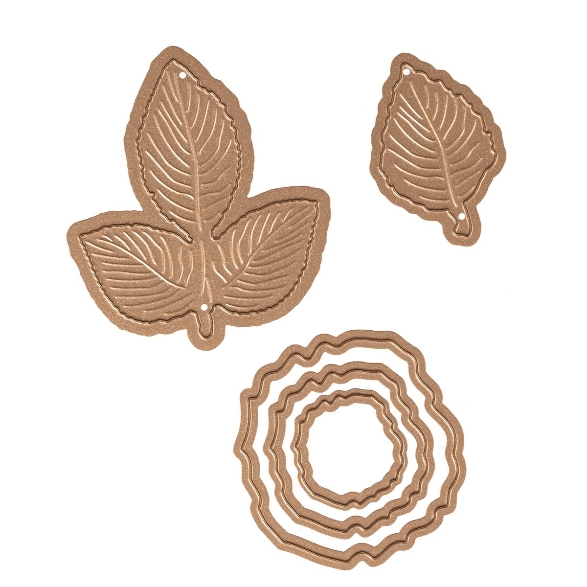 Spellbinders Shapeabilities Dies Pom Pom Posies, Brown, 19.5x12.3x0.2 cm - Image 3
