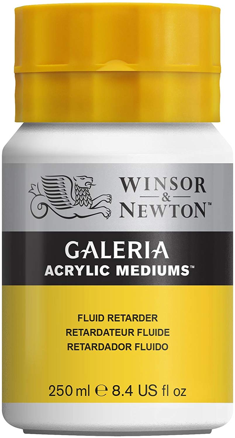 Winsor & Newton WN Galleria Fluid Retarder, ACFGFR250, 250 Ml (Pack Of 1), Fluid Retarder, 250 ml