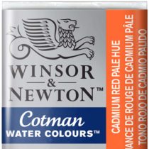 Cotman 0301103 Winsor & Newton ? Watercolors, Red (Pale cadmium), 1,9 x 1,6 x 1,1 cm