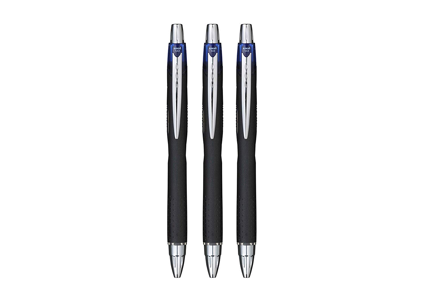 uni-ball Jetstream Retractable SXN-210 Rollerball Pen - Blue, Pack of 3, 1 count (Pack of 3) - Image 2