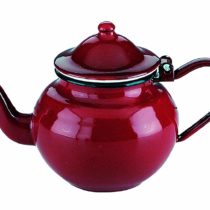 IBILI Teapot Roja 0,5 l of Enamelled Steel in red, 10 x 10 x 20 cm