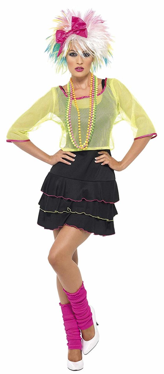 80's Pop-Tussi costume with top dress and headband, medium