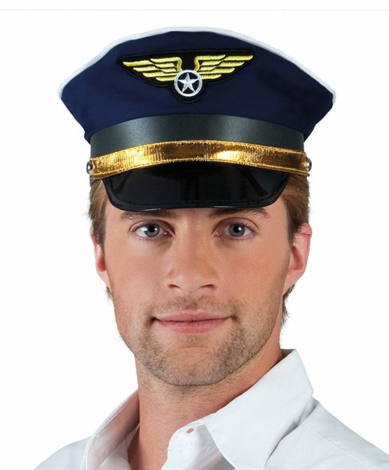 BOLAND BV 01253 Airline Pilot Captain Crew Hat/ Cap Fancy Dress Accessory Nazy Blue - Image 2