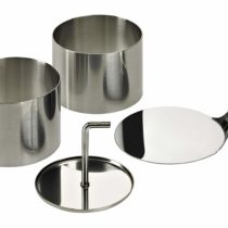 Lurch Serving Rings EDS 8 pcs, Stainless Steel, Silver