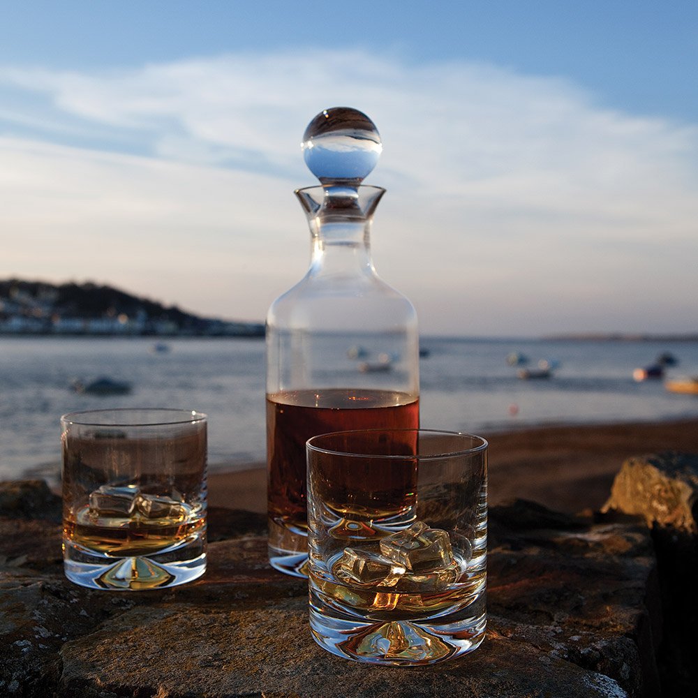 Dartington Crystal DE2013 Dimple Decanter , 10x13.4x29.3 cm, Transparent, 0.8 Litres - Image 3