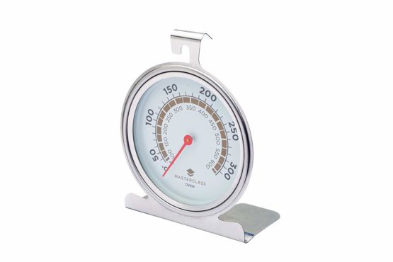 KitchenCraft MasterClass 50-300 degree Celsius Oven Thermometer, Stainless Steel, Silver
