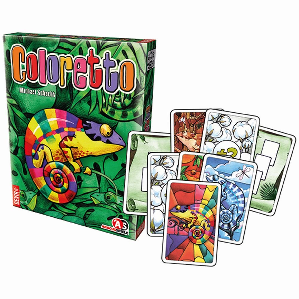 Devir - Coloretto, Family Board Game, with Friends, Fun Game, 8 Years (BGCOL), Multicoloured, Única - Image 2