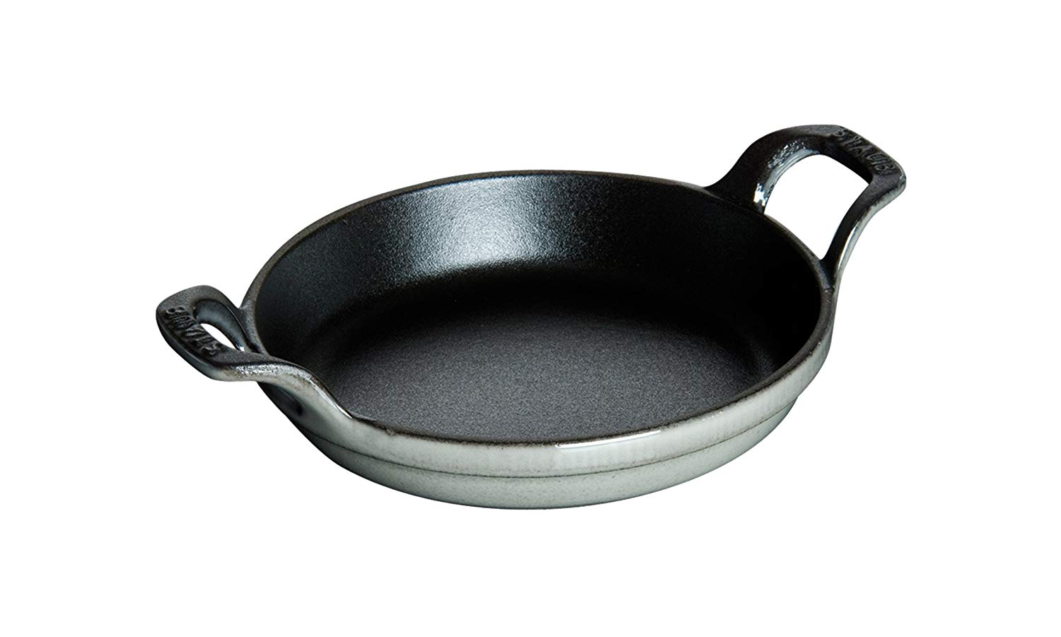 STAUB Mini Round Serving Dish, 12 cm, Graphite Grey