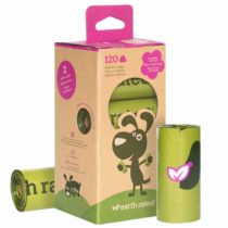 Earth Rated Dog Poo Bags Refill Rolls - 120 Leakproof Lavender-scented Bags on 8 Rolls