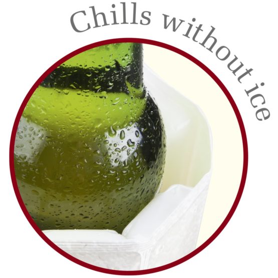 Vacu Vin Rapid Ice Wine Cooler - Black - Image 3