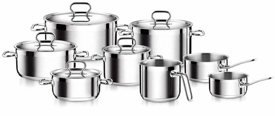 Tescoma Stainless Steel Cookware Set Home Profi, 13 Pieces
