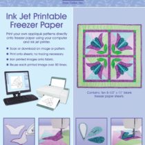 June Tailor Ink Jet Printable Freezer Paper 8.5 11-inch Pack of 10