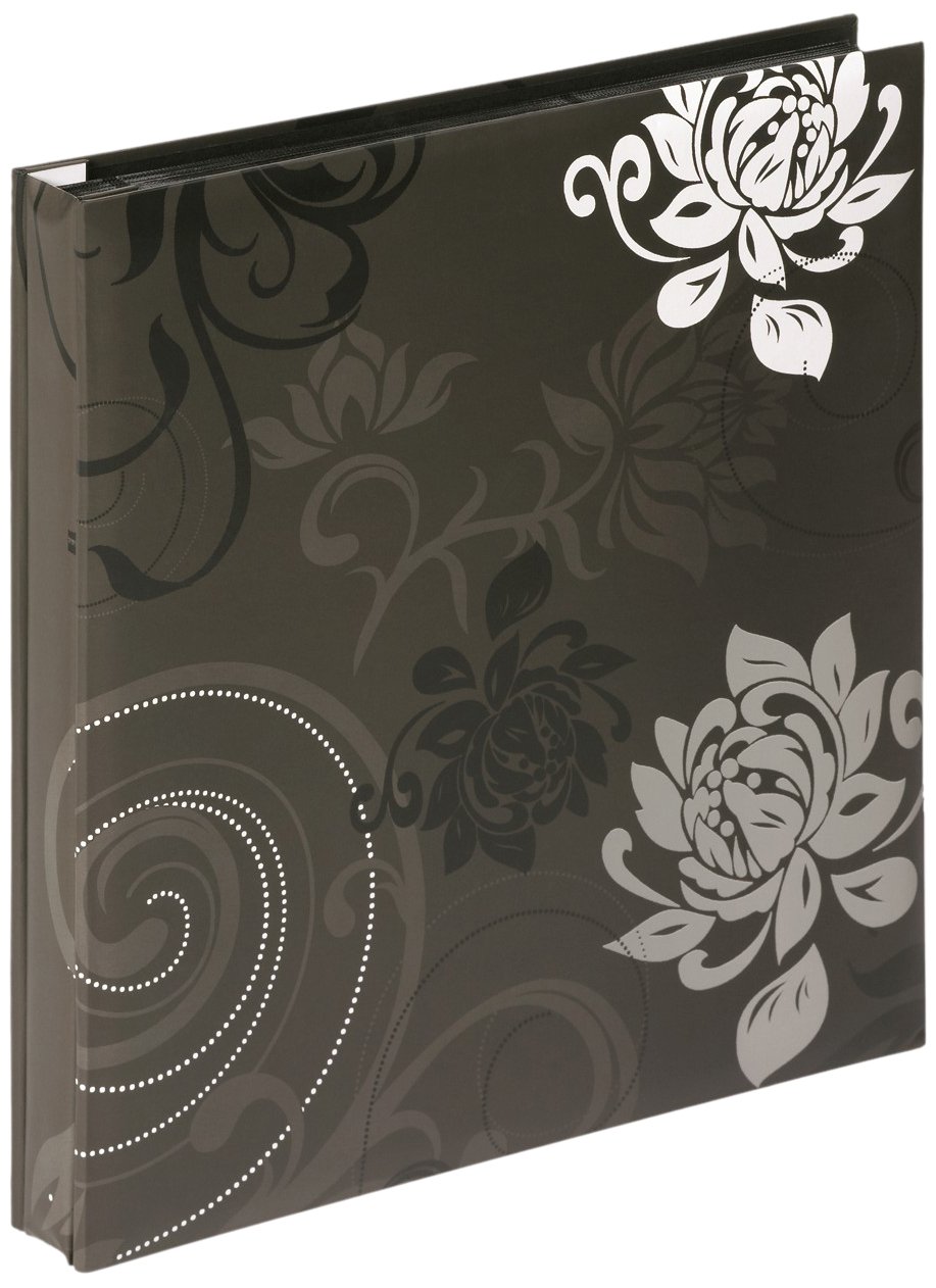 walther design Photo Album Black 400 Photos 10x15 cm Stock Album Grindy EA-201-B, 400 photos, 10 x 15 cm