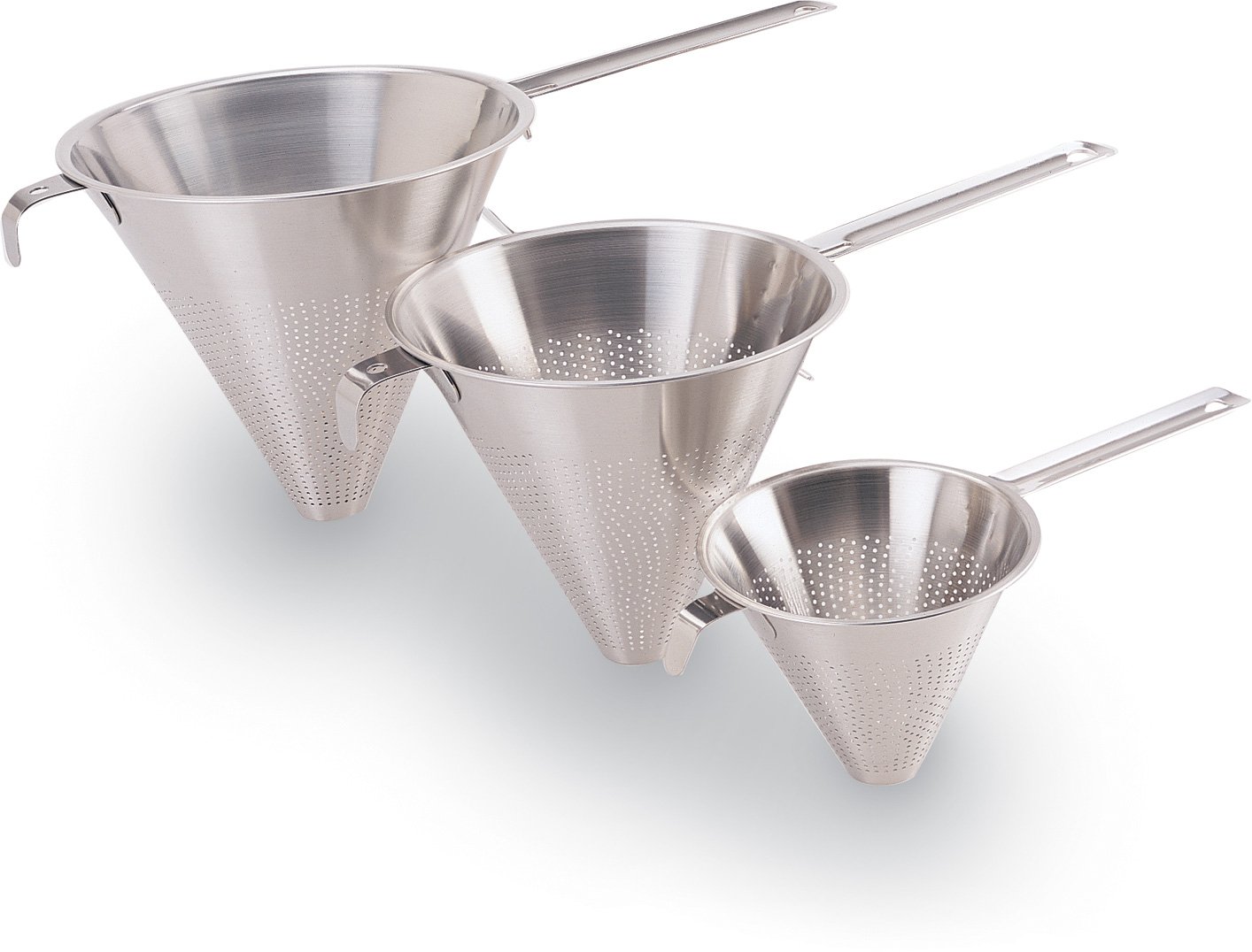 De Buyer Professional - Masher, (1.5 mm holes) Diamètre 23, Silver, Diamètre 23 cm