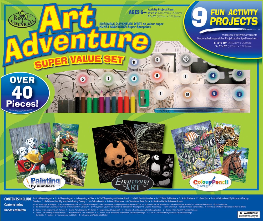 Royal & Langnickel AVS-103 Art Adventure Set, Blue