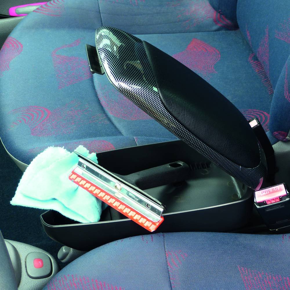 Carpoint 0325009 Armrest, Black - Image 2