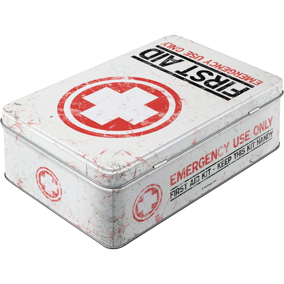 Nostalgic Art 30704 Pharmacy First Aid Kit-Storage Box Flat, Multicoloured, 1 pièce - Image 2