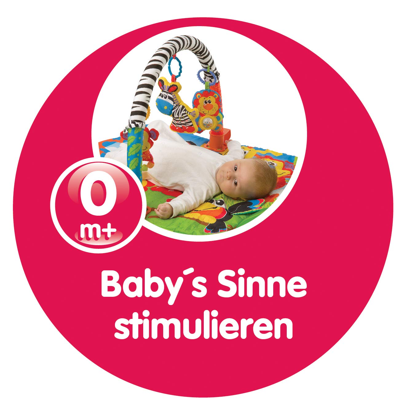 Playgro Dingly Dangly Mimsy Rattle Mirror Feet’s Baby Hanging Toys, Development Toy for Baby 0+ Months - Image 4