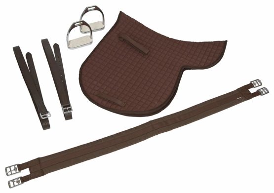 Kerbl 32198 Haflinger Saddle Set - Brown - Image 2