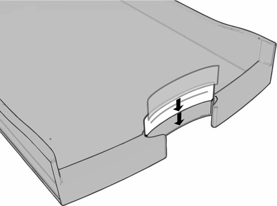 Han 1013-56 Impuls Drawer Box DIN A4/C4 4 Open Drawers White/ Trend Colour Pink - Image 4