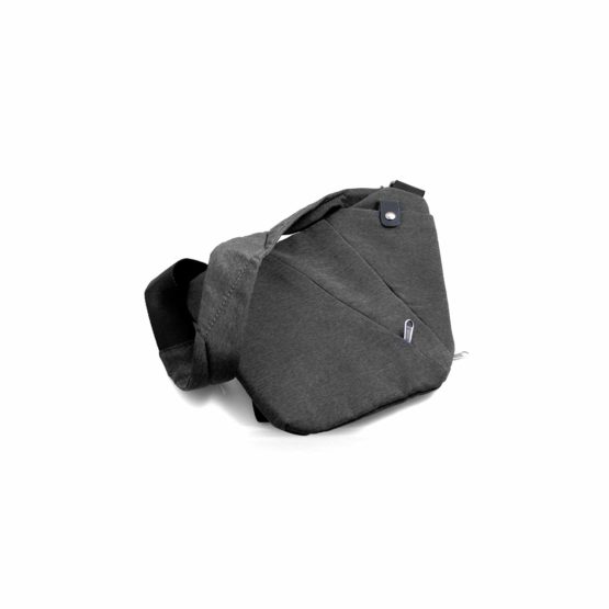 SYSTEM-S Unisex – Adults Left Handed Forearm Bag Shoulder Bag Security Bag Holster Shoulder Bag Chest Pocket for Right Handed Tablet PC and Much More Black 0