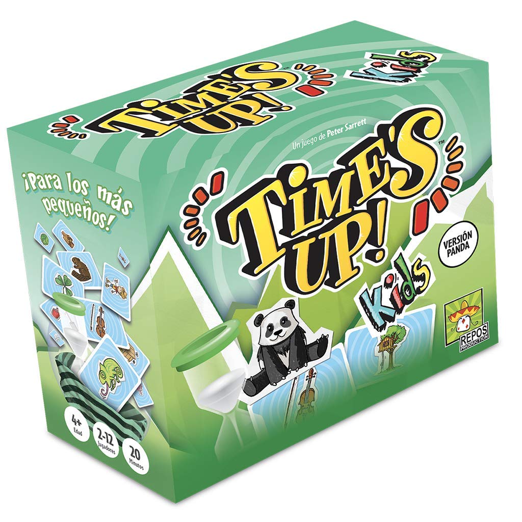 Repos Production - Time's Up Kids 2 - Spanish Card Game, Multicoloured, 15 cm x 7.5 cm x 13.5 cm
