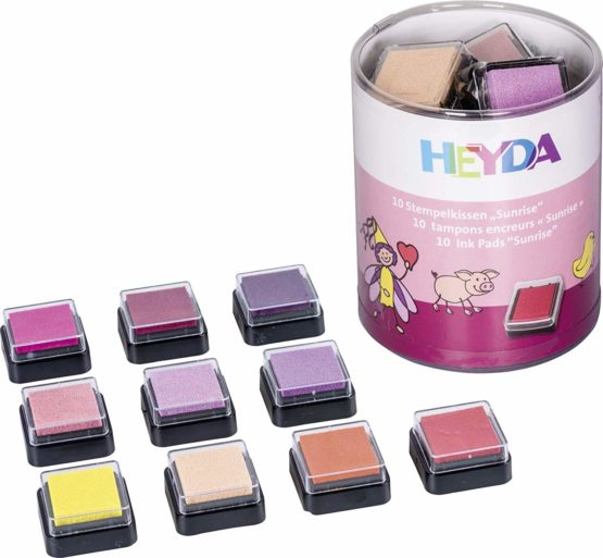 Baier & Schneider Ink Pad Set 30 x 30, Sunrise
