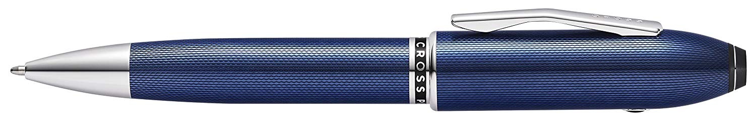 Cross Peerless TrackR Quartz Blue Ballpoint Pen (AT0702-12/TKR) - Image 2