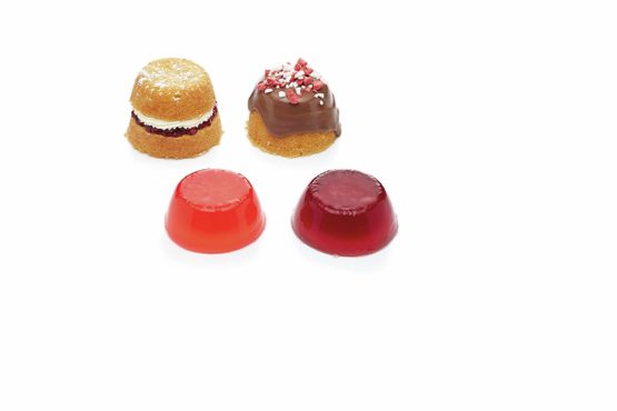 KitchenCraft Mini Pudding Moulds, Anodised Aluminium, 7.5 cm, Set of 4 - Image 3