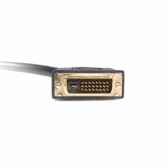 StarTech 1ft DVI Splitter Cable - M / F - DVI-D to 2x DVI-D Dual Video Splitter for Your Split Screen Computer Monitor (DVISPL1DD), Black - Image 3