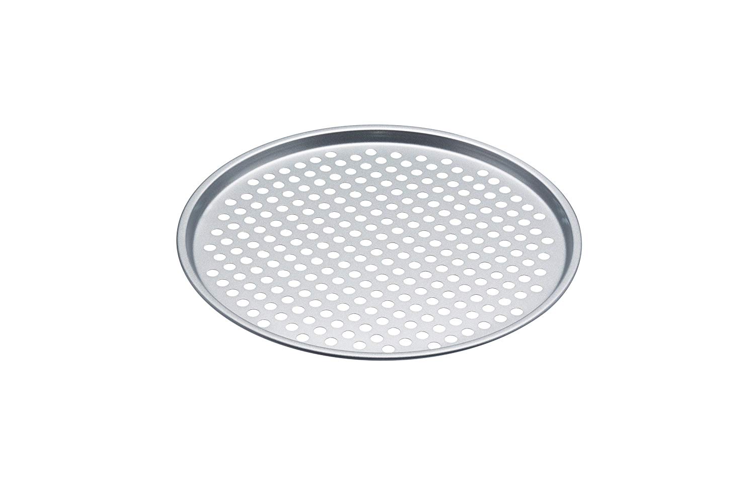 KitchenCraft Perforated Pizza Crisper Pan/Baking Tray, 33 cm (13"), KC2BK21, 33 centimeters