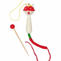 Goki 51963 Knitting Mushroom, Mixed