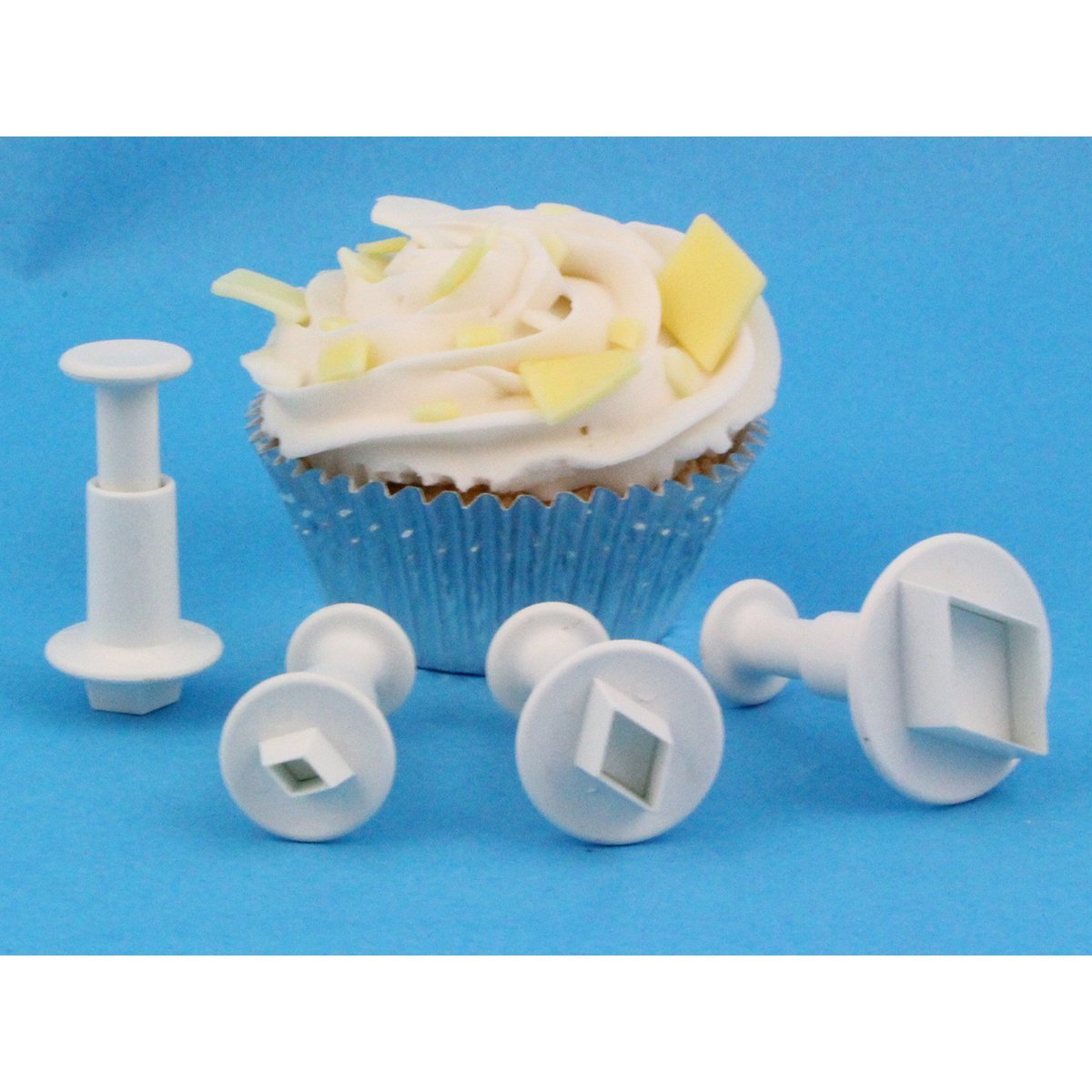PME MD153 Diamond Plunger Cutters, Small, Medium, Large, X-Large Sizes, Set of 4 , White - Image 2