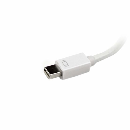 StarTech Travel A/V Adapter: 3-in-1 Mini DisplayPort to VGA DVI or HDMI Converter - White (MDP2VGDVHDW) - Image 3