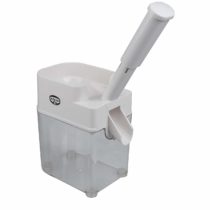 Dr. Oetker 3243 Cherry Stoner, Plastic, white, 14.5 x 10.5 x 33.5 cm