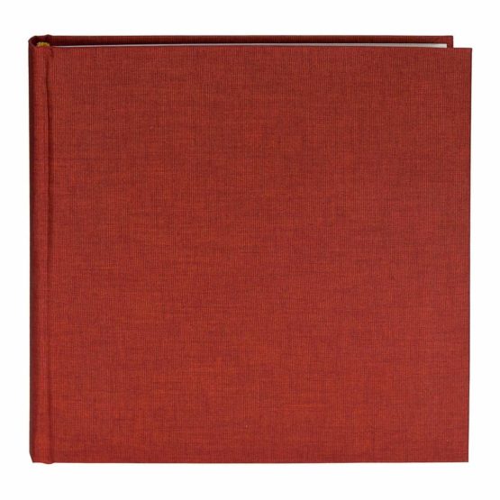 Goldbuch photo album, summertime, 25x25 cm, 60 pages with glassine, red, 25x25 cm