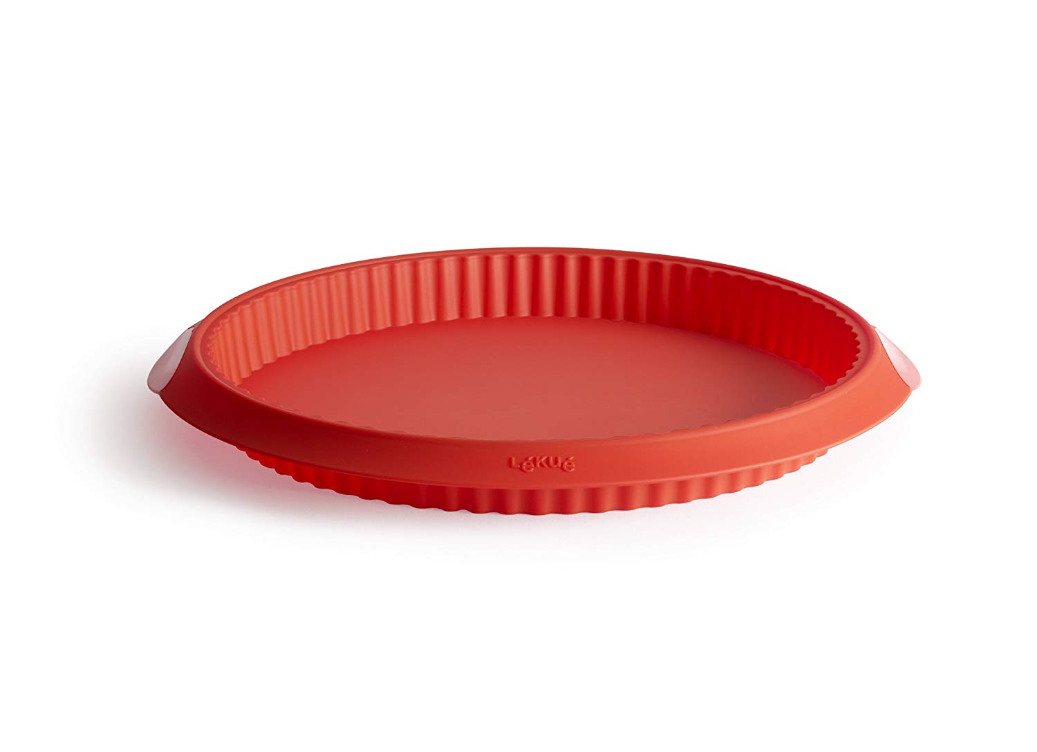 Lékué Silicone Cake Mould 28 cm, red, Standard 1211328R01M033