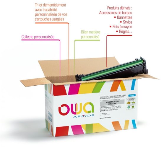 Armor 44469723 Magenta Remanufactured Laser Toner Cartridge Compatible with Printer Oki