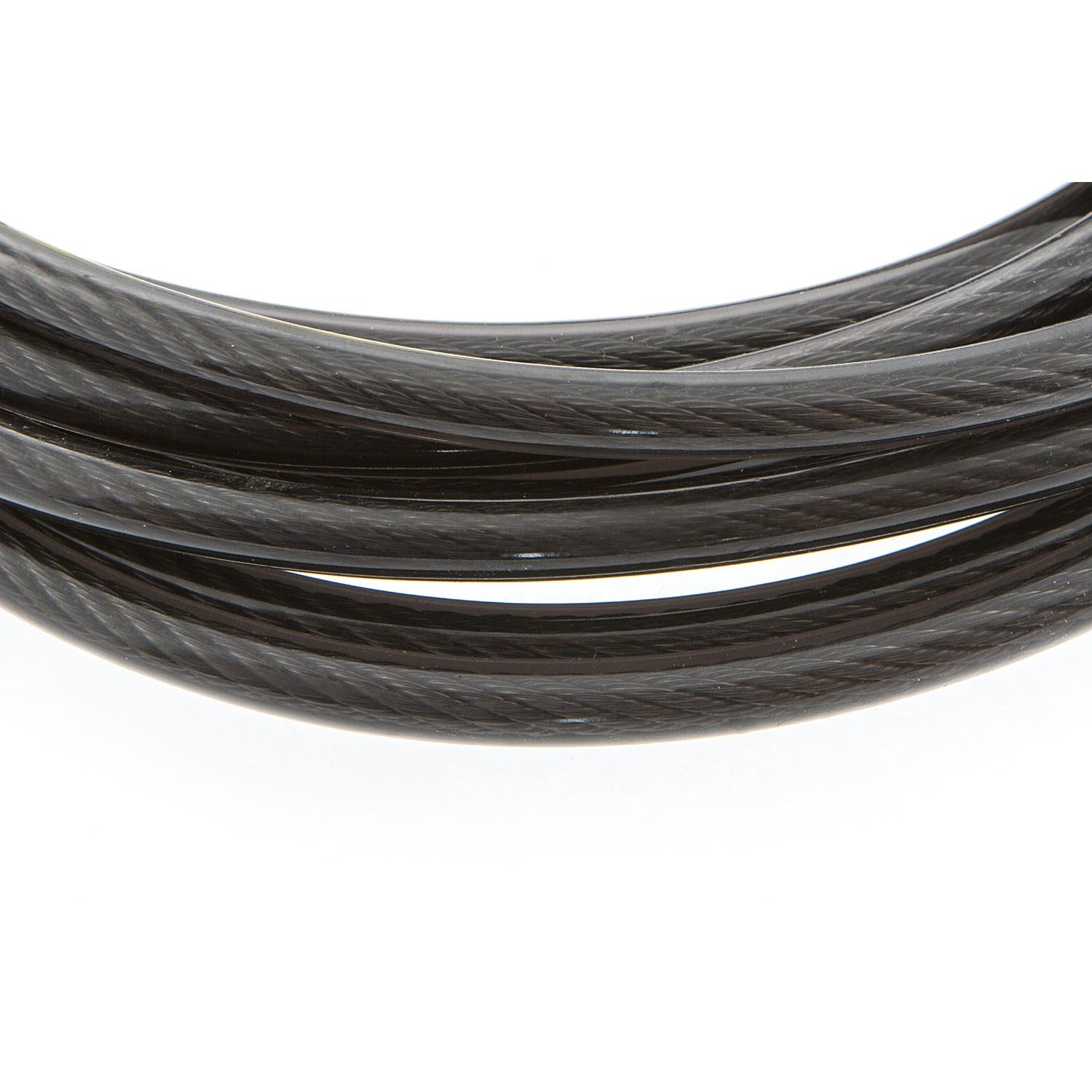Sterling 850C 8mm x 5.0m Double Loop Vinyl Coated Multi-Stranded Braided Steel Cable - Black, 8mm x 5m - Image 4