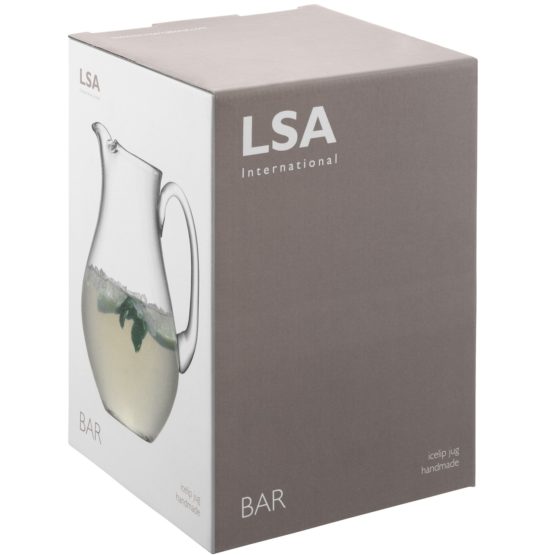 LSA BR14 Bar Icelip Jug 2.65 L Clear - Image 4