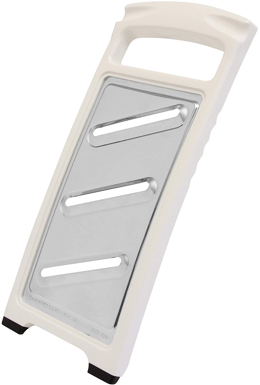 Fackelmann Arcadalina 49248 Cucumber Slicer 25x11 cm, White/Silver, 27.5 x 11.5 x 2.3 cm