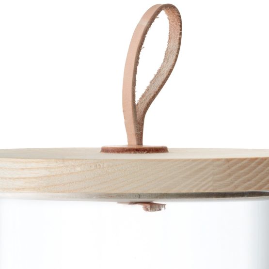 LSA IV05 Ivalo Container & Ash Lid H15.5 cm Clear * - Image 3