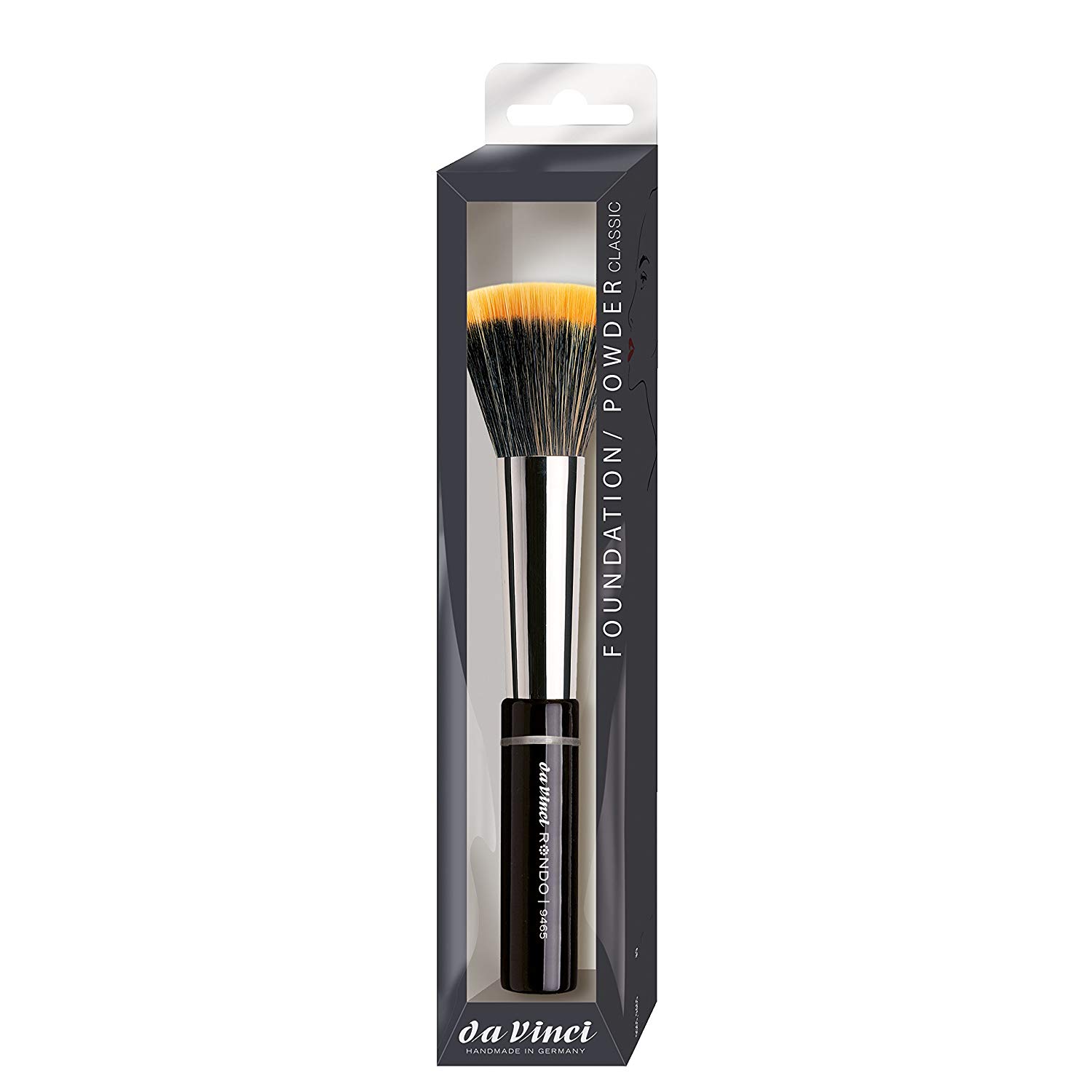 da Vinci 9465 Vegan Foundation and Powder Brush - Image 4