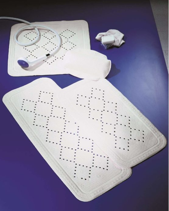 Spirella Safety Mat Alaska White 71x36cm - Image 2