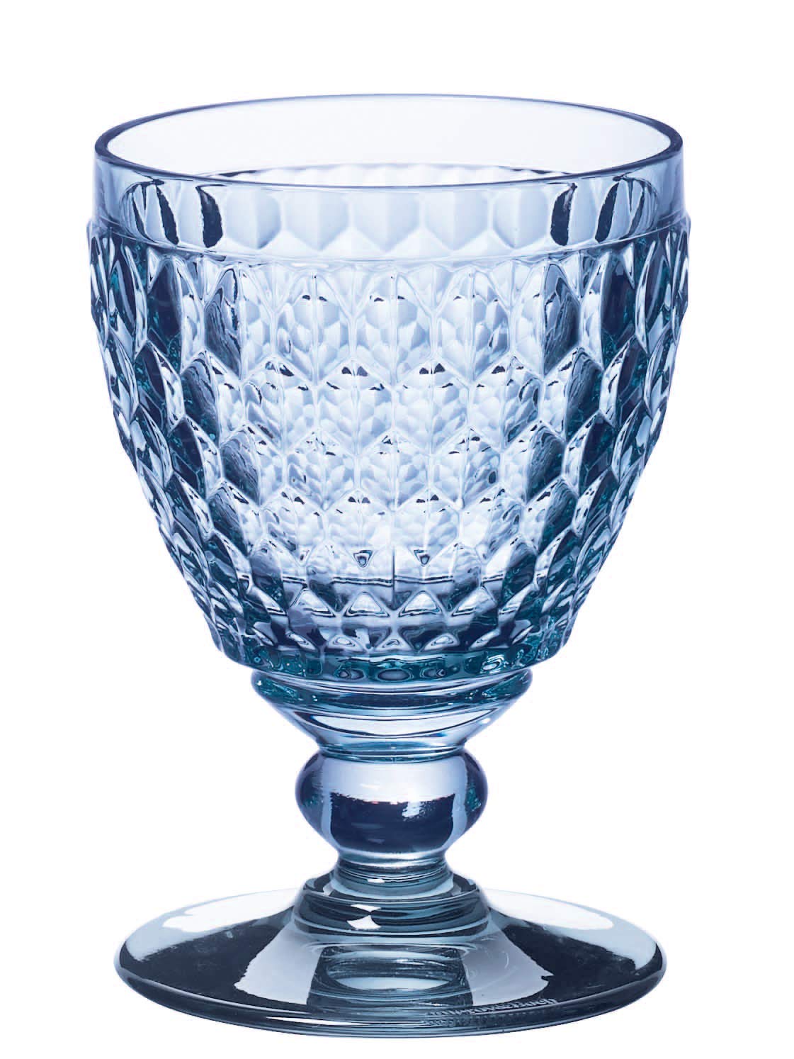 Villeroy & Boch Boston Coloured 120 mm White Wine Goblet, Blue, White wine glass