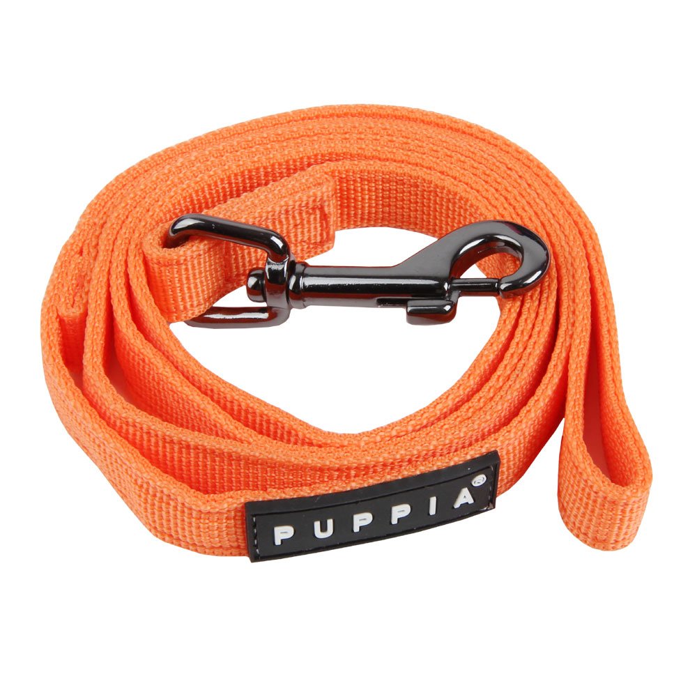 Puppia Soft Collar Dog Lead, Orange, Large