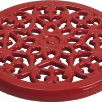 Staub 1601006 Lily Trivet, 23 cm, Cherry