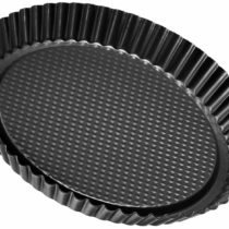 Zenker Pie pan Ø28 cm in black-metallic, Stainless Steel, 28 x 28 x 3.5 cm